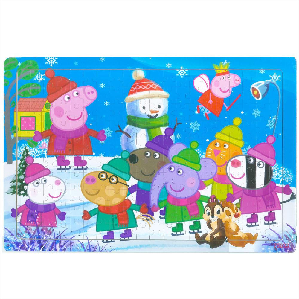 Super Rompecabezas Madera De Peppa Pig 200 Piezas Para Niñas img #2