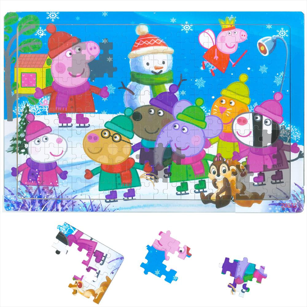Super Rompecabezas Madera De Peppa Pig 200 Piezas Para Niñas img #3