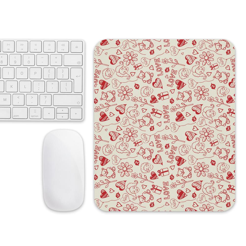Mouse Pad Patrones Corazones Axtrax 22 X 18Cm Append img #4
