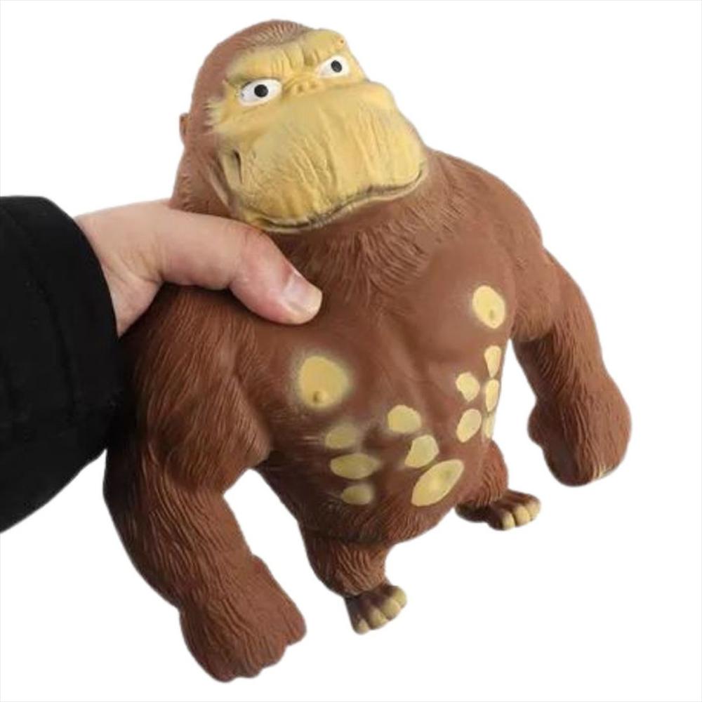 Juguete Muñeco Antiestres Gorila Elástico Indestructible img #2