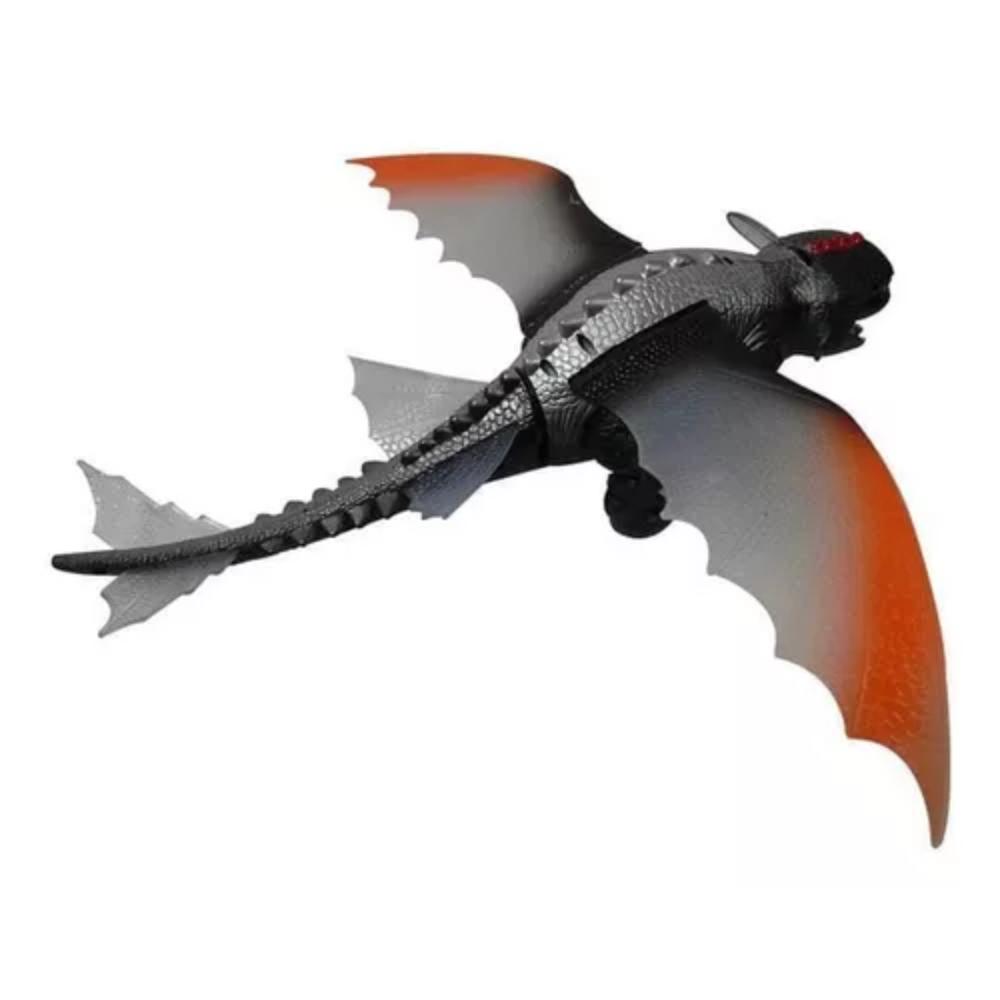 Chimuelo Dragón Juguete Luces Sonido Movimiento + Bateria img #3