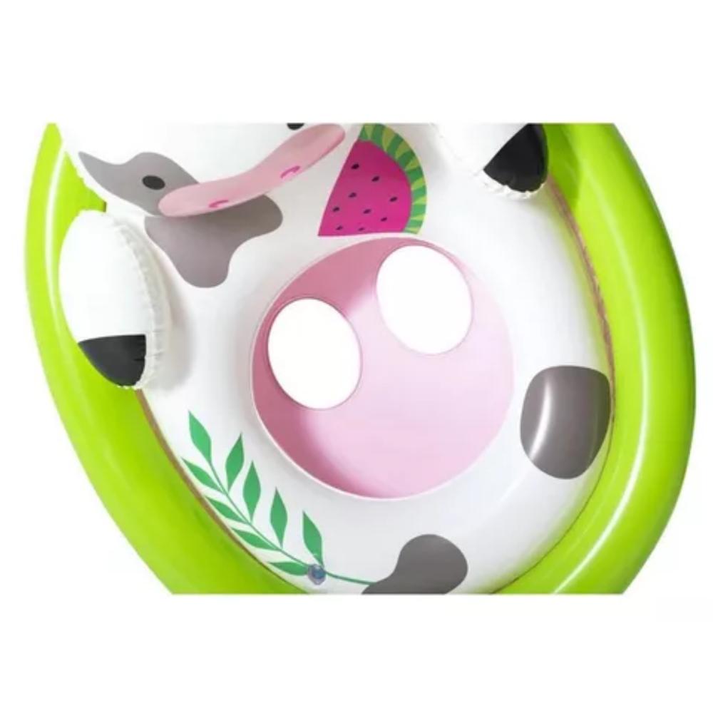 Flotador Inflable Asiento Animal Vaca Niños Bebe img #2
