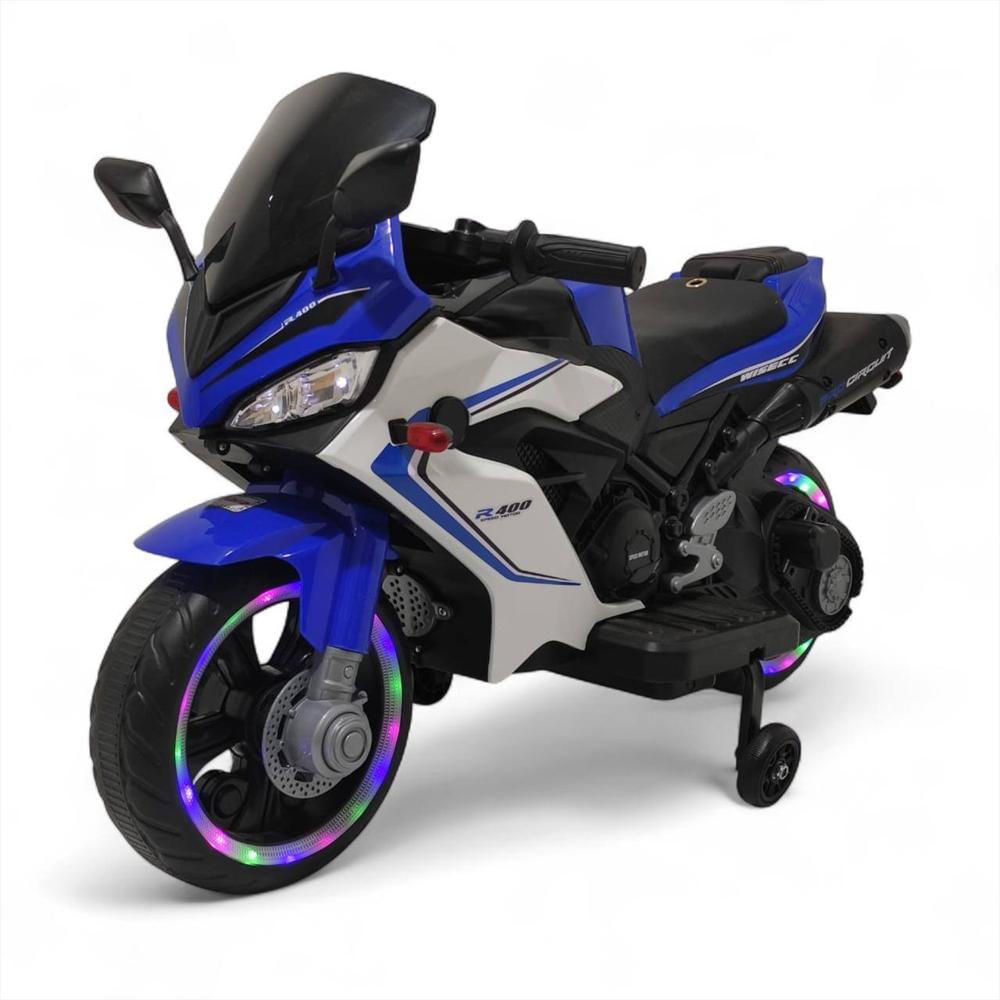 Moto Eléctrica Niño Niña Usb Sd Mp3 Recargable Luces 1 A 4 Años Ref E400 img #3