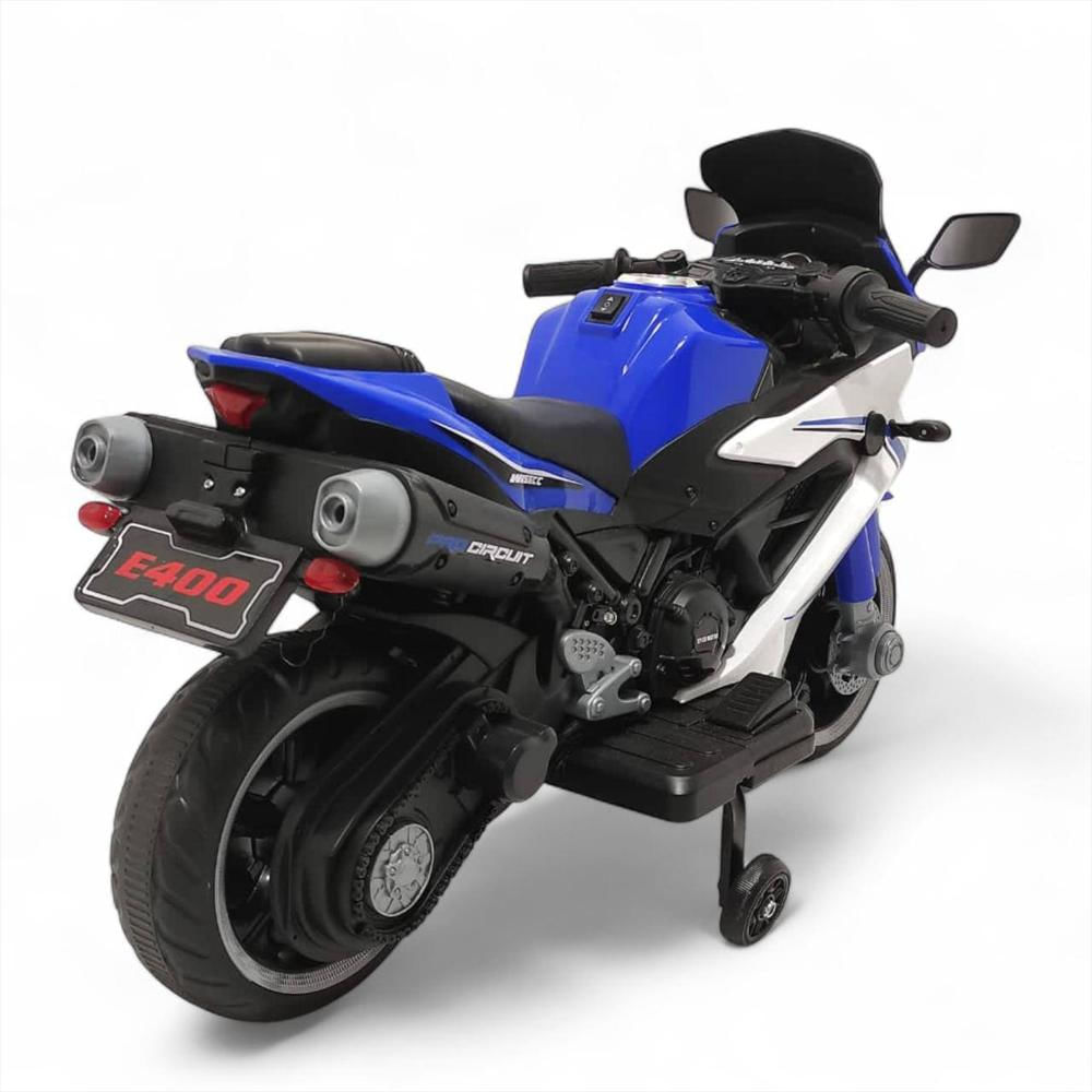 Moto Eléctrica Niño Niña Usb Sd Mp3 Recargable Luces 1 A 4 Años Ref E400 img #5
