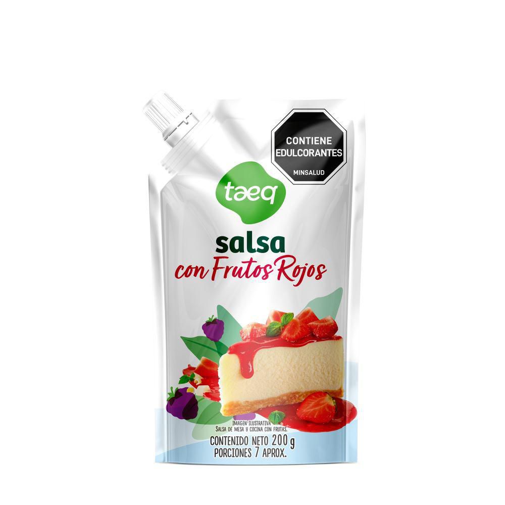 Salsa frutos rojos TAEQ doy pack (200  gr) img #1