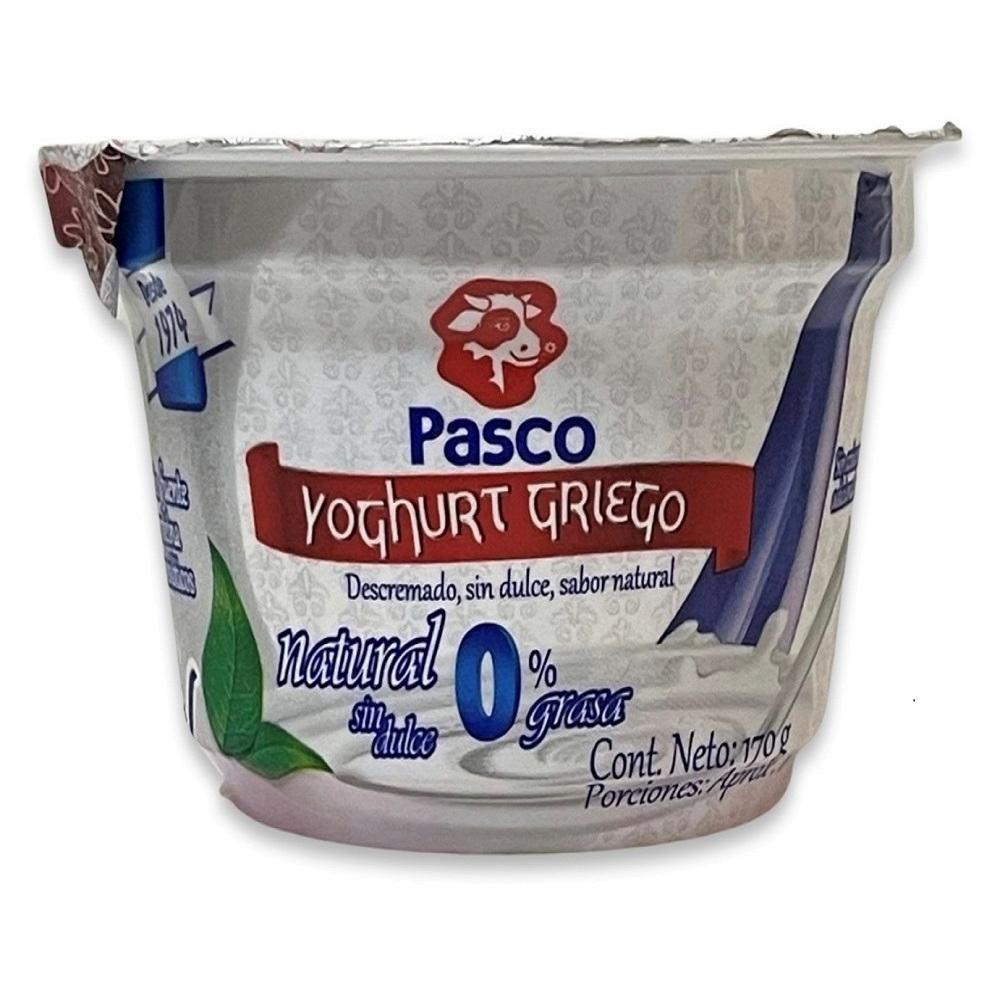 Yogurt griego PASCO natural (164.25  ml) img #1