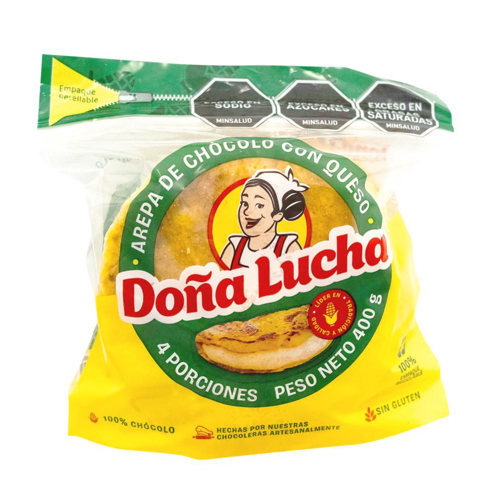 Arepas de chocolo DONA LUCHA con queso (400  gr) img #1