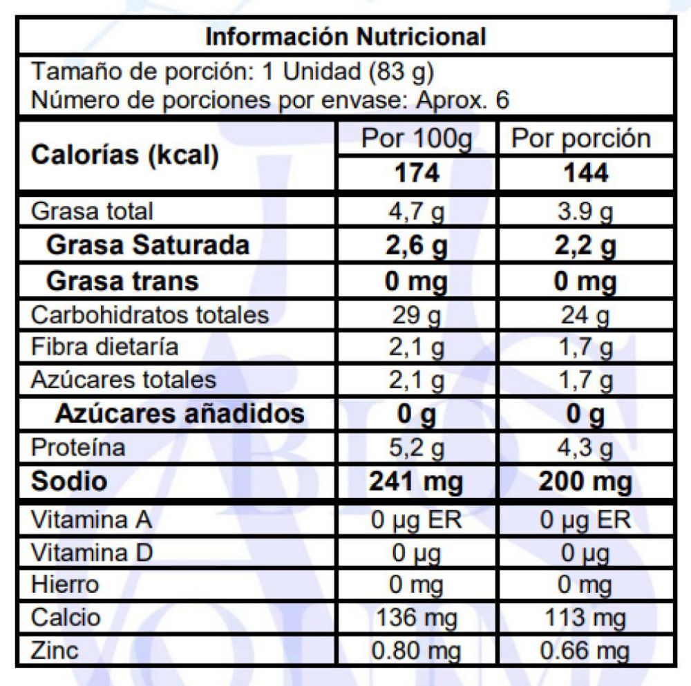Arepas de queso DONA PAISA extradelgada 10 und (500  gr) img #3