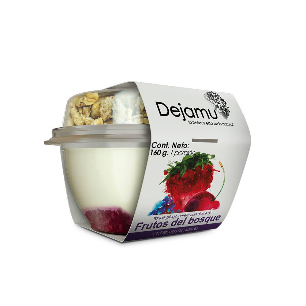 Yogurt griego DEJAMU sabor a frutos rojos (150  ml) img #1