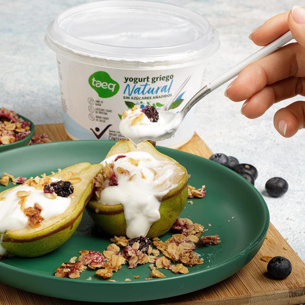Yogurt griego TAEQ natural sin azúcares añadidos (433  ml) img #2