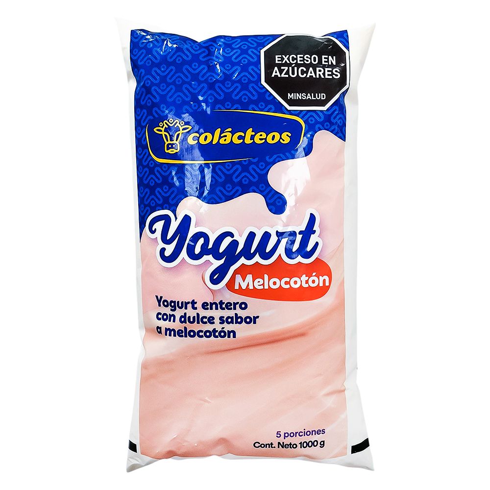 Yogurt COLACTEOS con dulce sabor a mora (1000  gr) img #1