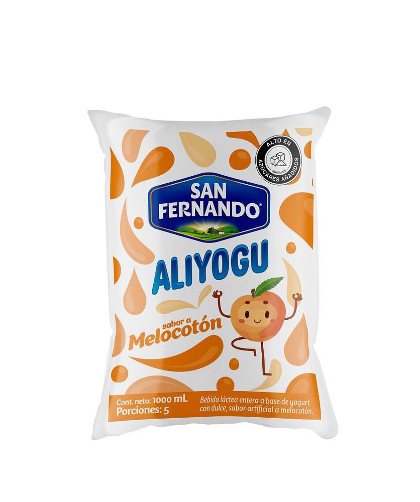 bebida SAN FERNANDO yogurth melocotón (1000  ml) img #1