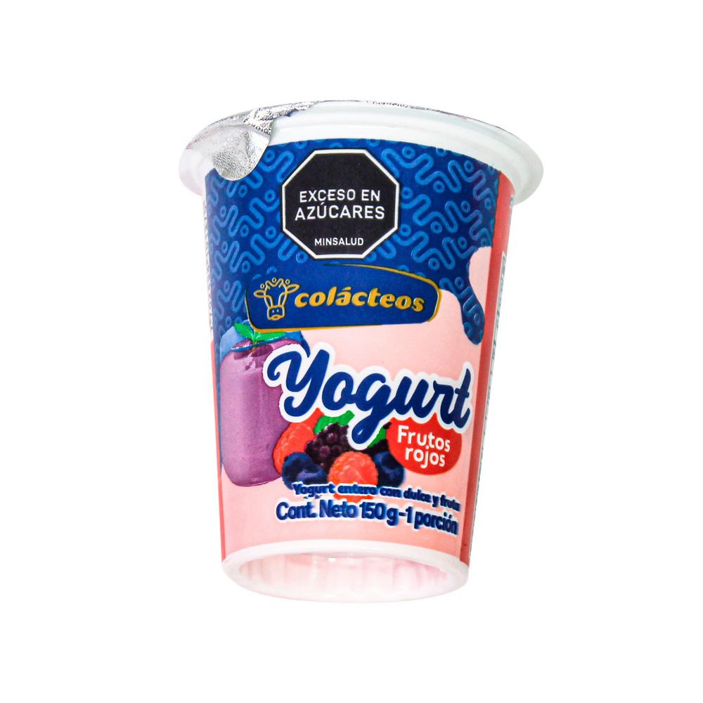 Yogurt COLACTEOS entero dulce frutas (150  gr) img #2