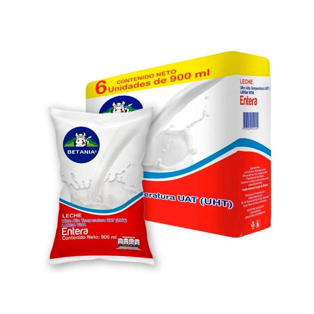 Leche BETANIA entera bolsa (5400  ml) img #1