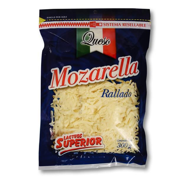 Queso SUPERIOR mozzarella rallado   (300  gr) img #1