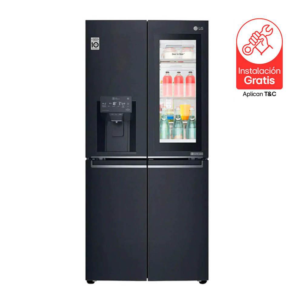 Nevecón LG Tipo Europeo 570 Lts Bruto  423 Ltr Neto  LM57SXTAM Negro img #1