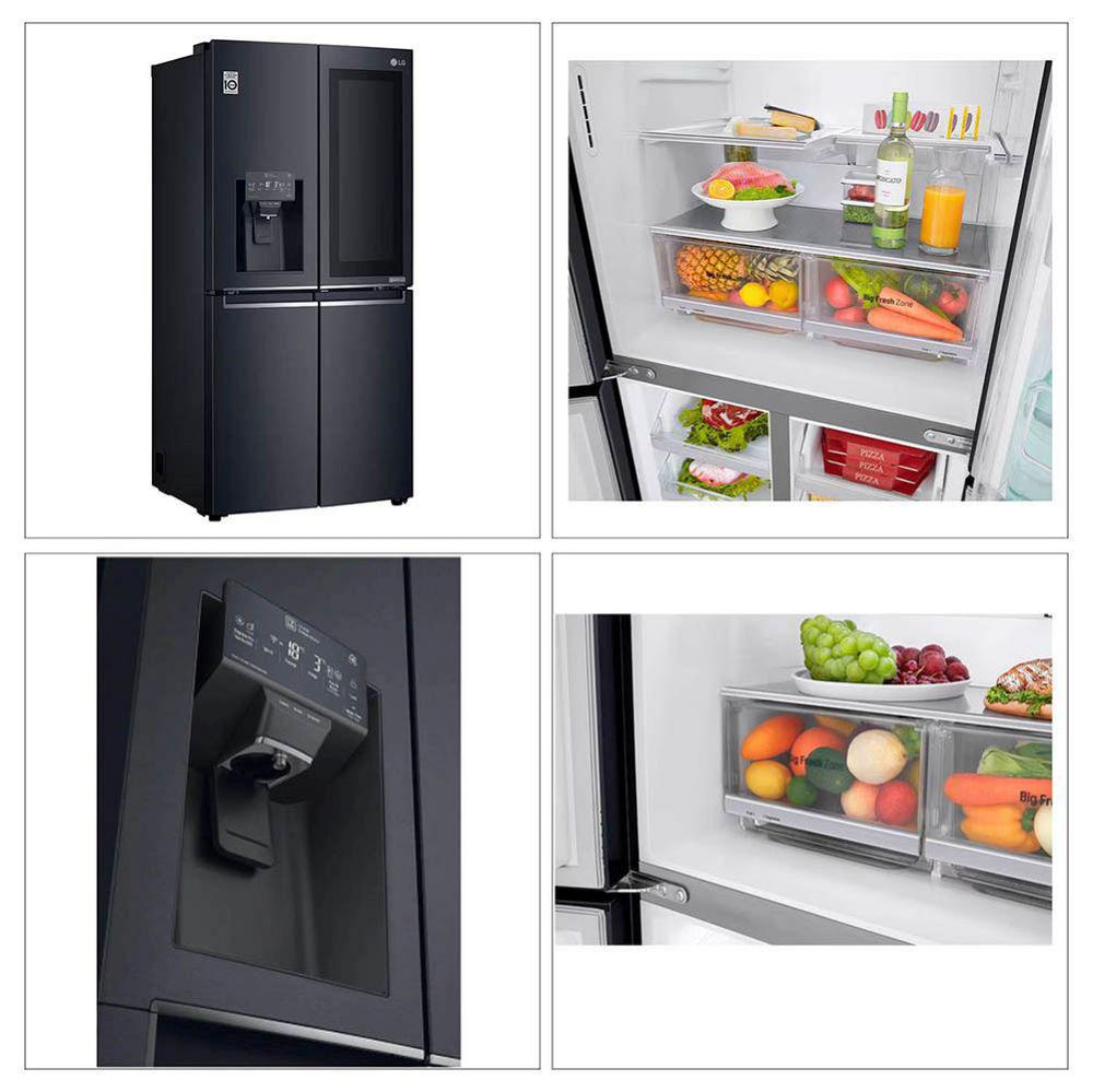 Nevecón LG Tipo Europeo 570 Lts Bruto  423 Ltr Neto  LM57SXTAM Negro img #5