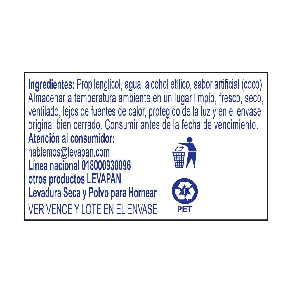 Esencia LEVAPAN coco botella (60  ml) img #2