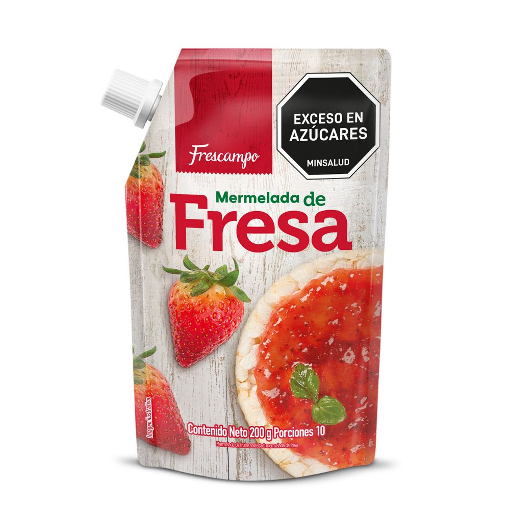 Mermelada FRESCAMPO de fresa (200  gr) img #1