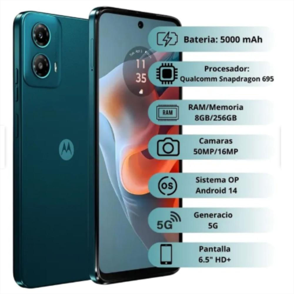 Celular Motorola Moto G34 5G 256Gb 8Ram Verde img #2