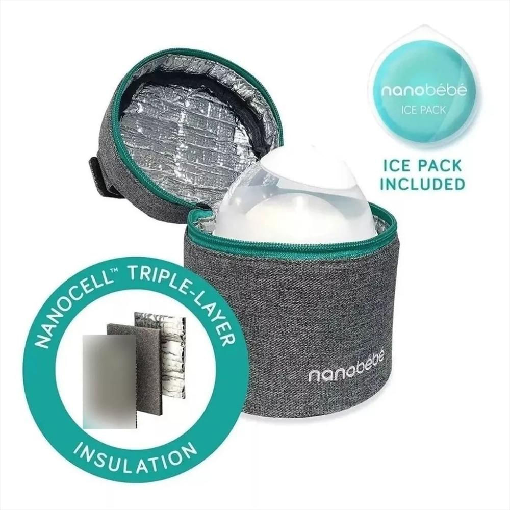 Nevera Portátil Para Leche Materna Y Teteros Nanobebe img #3