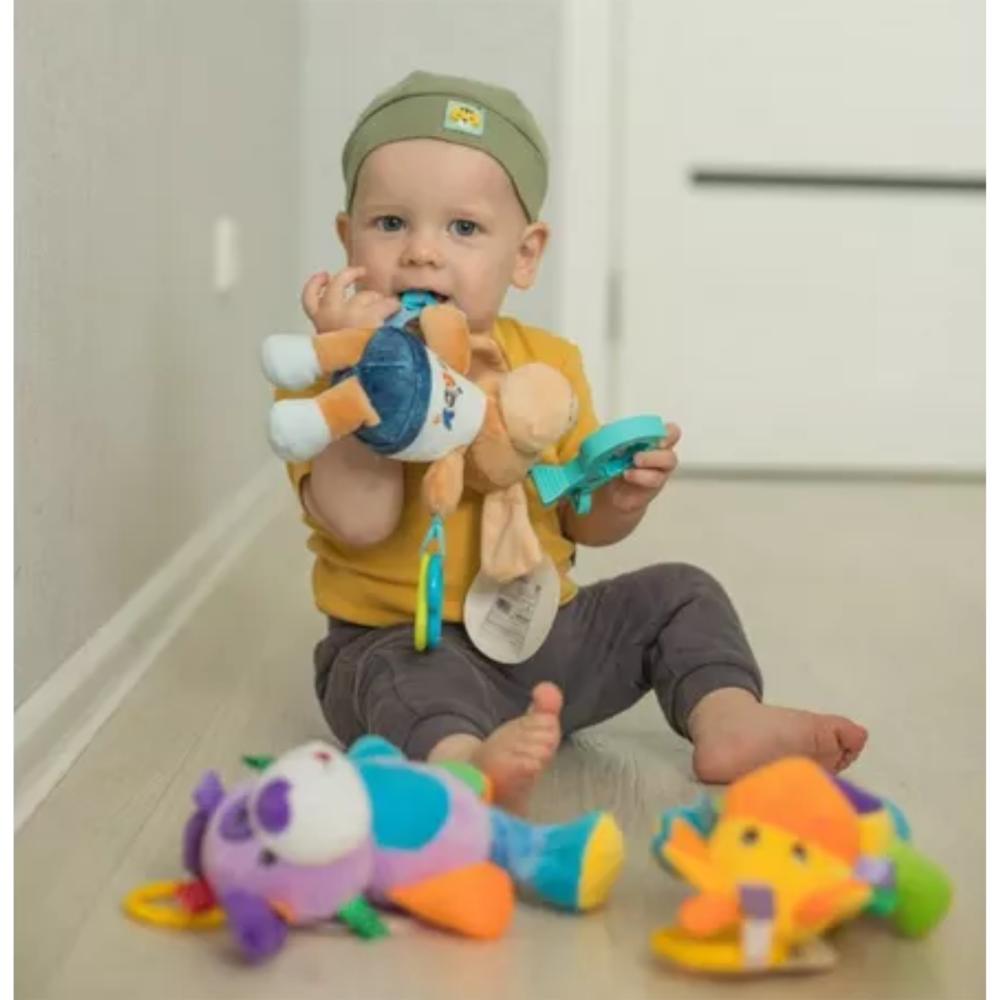 Caja Musical Peluche Móvil Dulce Sueños Relajante Cuna Bebe Rana img #4