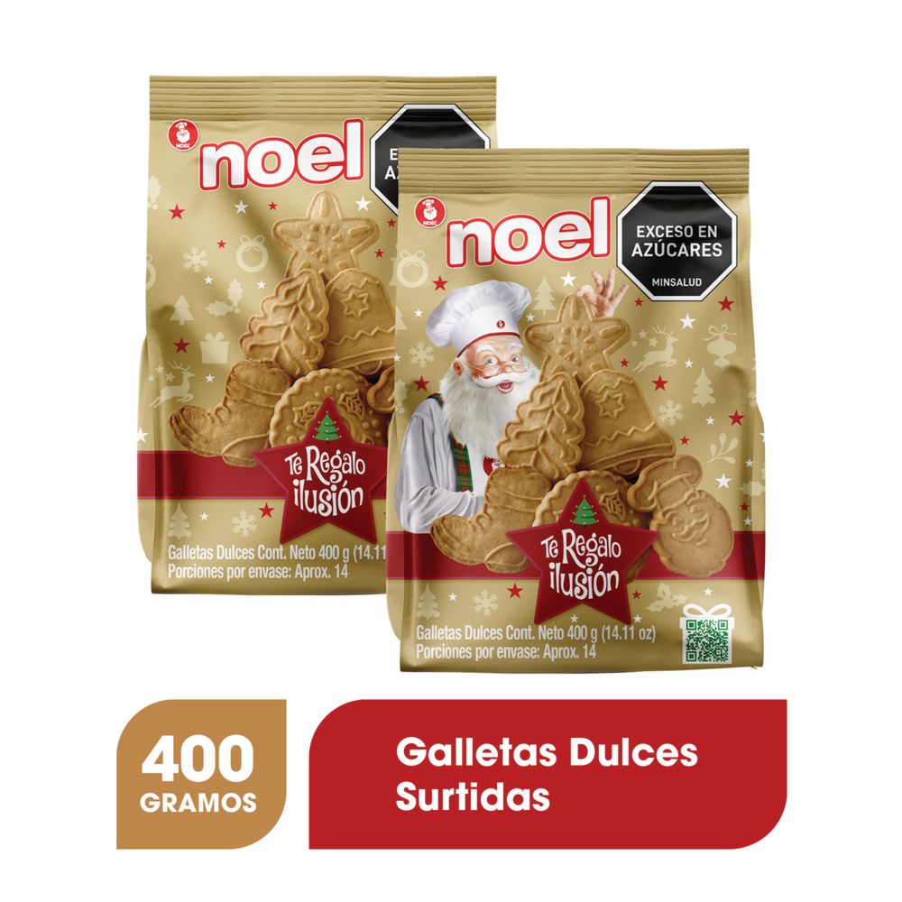 Galletas NOEL navidad (400  gr) img #2