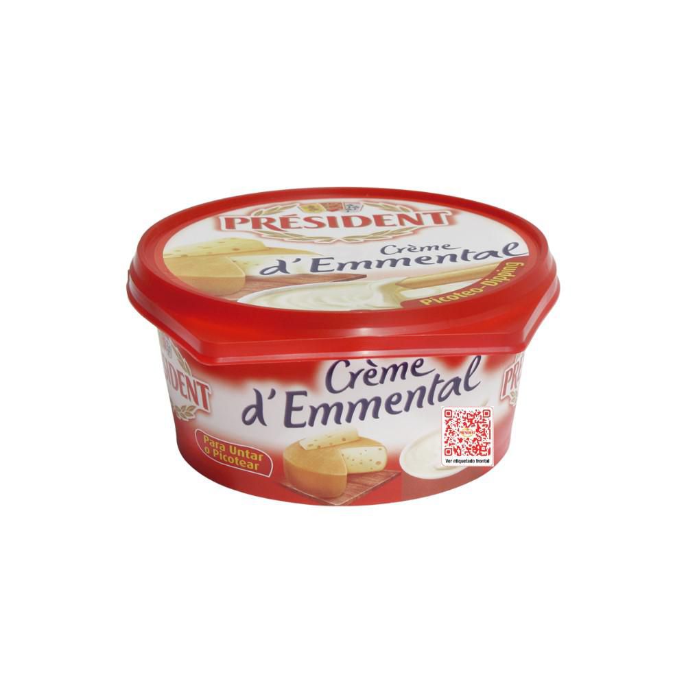 Crema de queso PRESIDENT emmental (125  gr) img #1