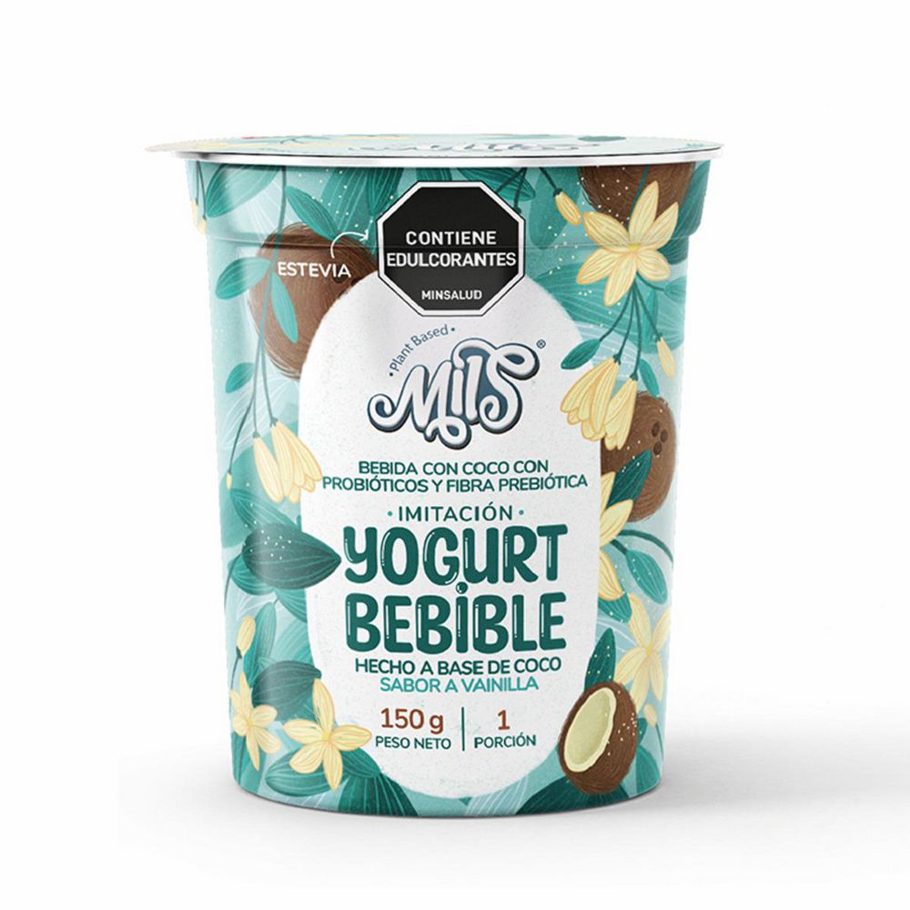 Bebida MILS coco probióticos (150  gr) img #1