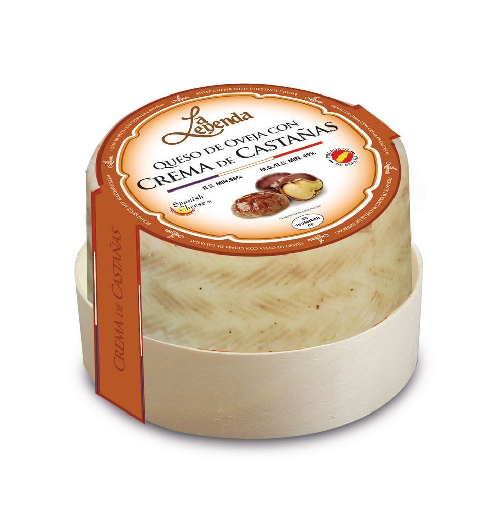 Queso de oveja Spanish Cheese con crema de castañas (1  und) img #1