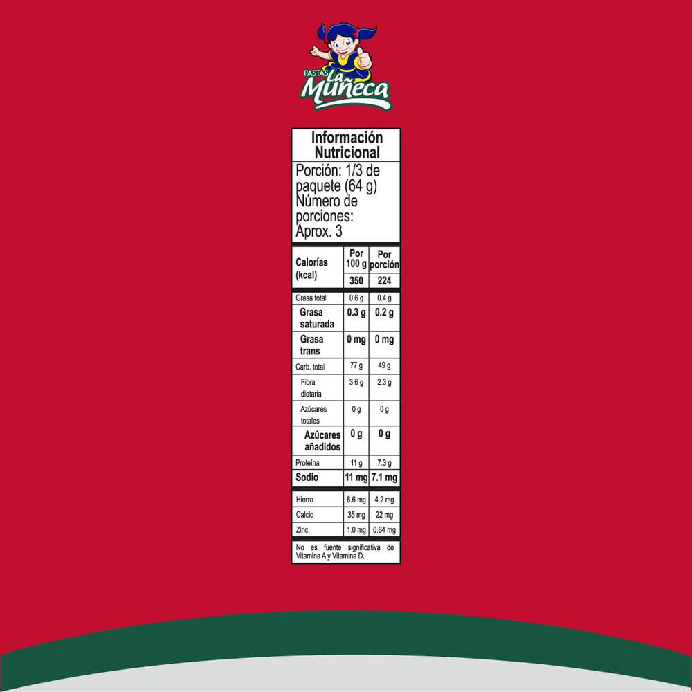 Pastas LA MUNECA spaghetti (200  gr) img #2
