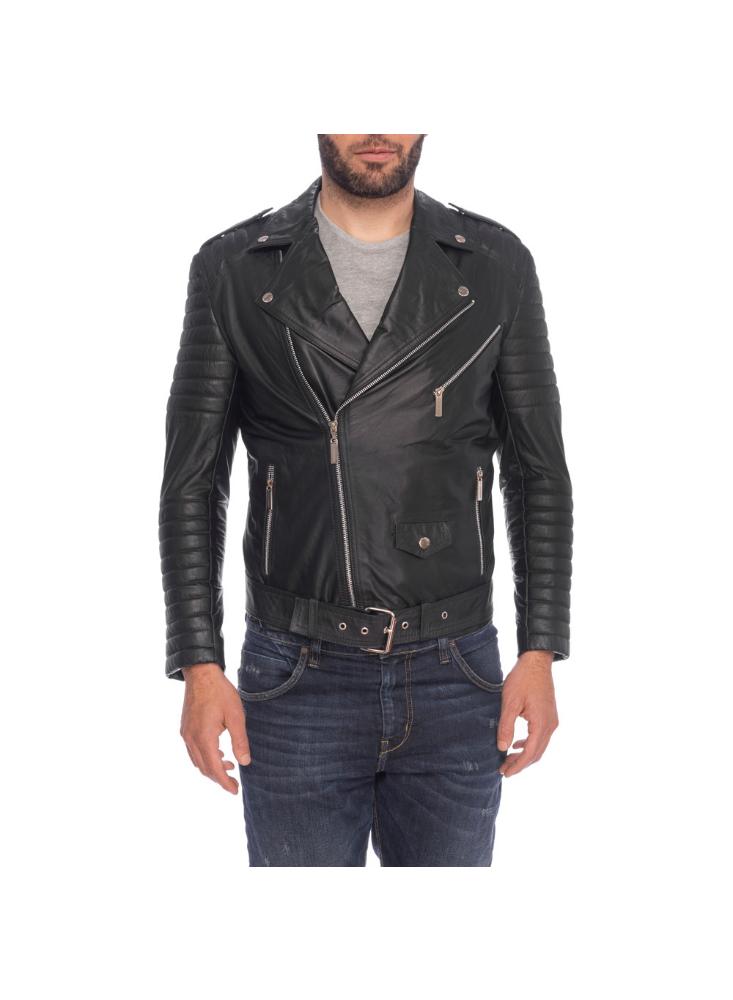 Chaqueta De Cuero Para Hombre Joak img #1