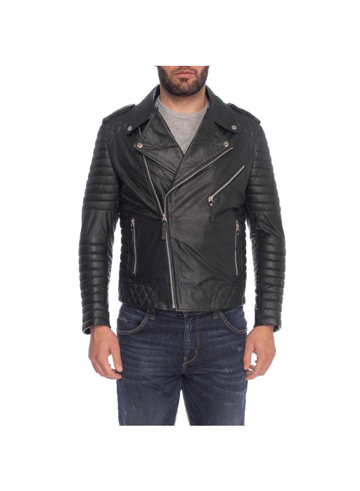 Chaqueta De Cuero Para Hombre Calu img #1