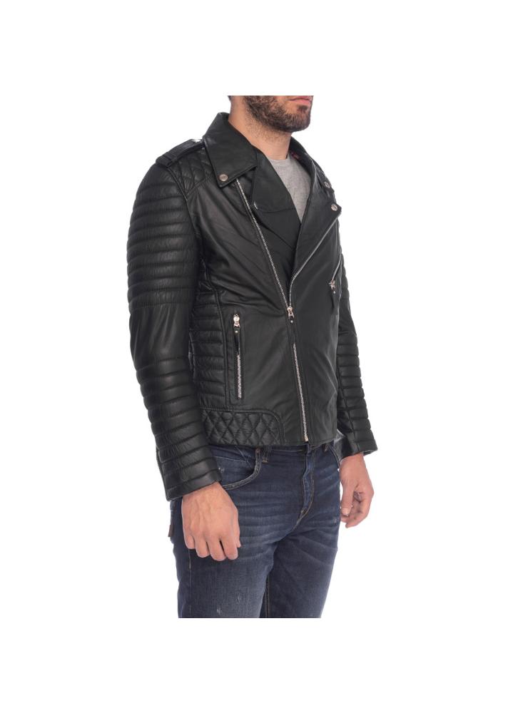 Chaqueta De Cuero Para Hombre Calu img #2