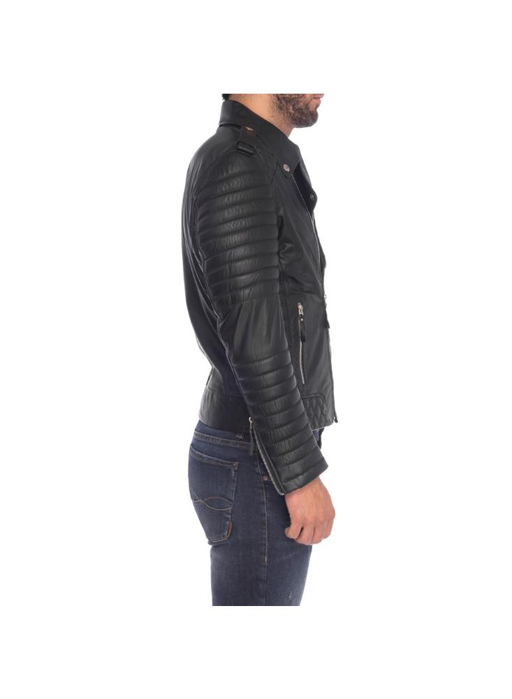 Chaqueta De Cuero Para Hombre Calu img #3