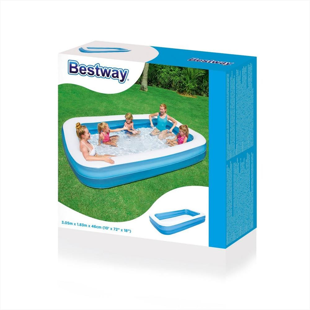 Piscina Inflable Rectangular Bestway Family Pool 54150 850L img #4