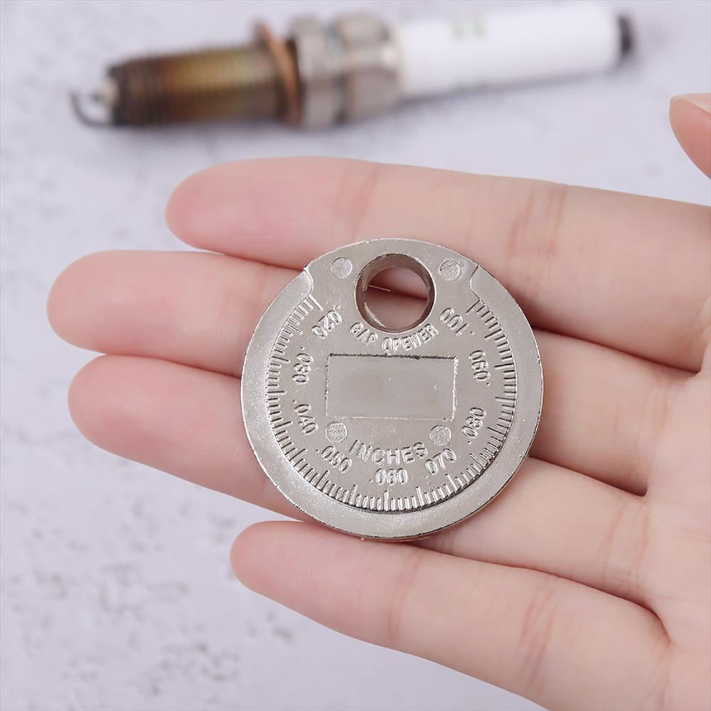 Calibrador De Bujías Tipo Moneda, Herramienta De Medición img #4