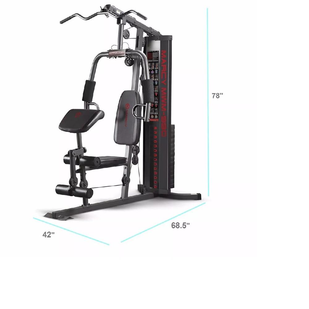 Gimnasio Maquina Ejercicios Multifuncional Marcy Mwm 990 img #4