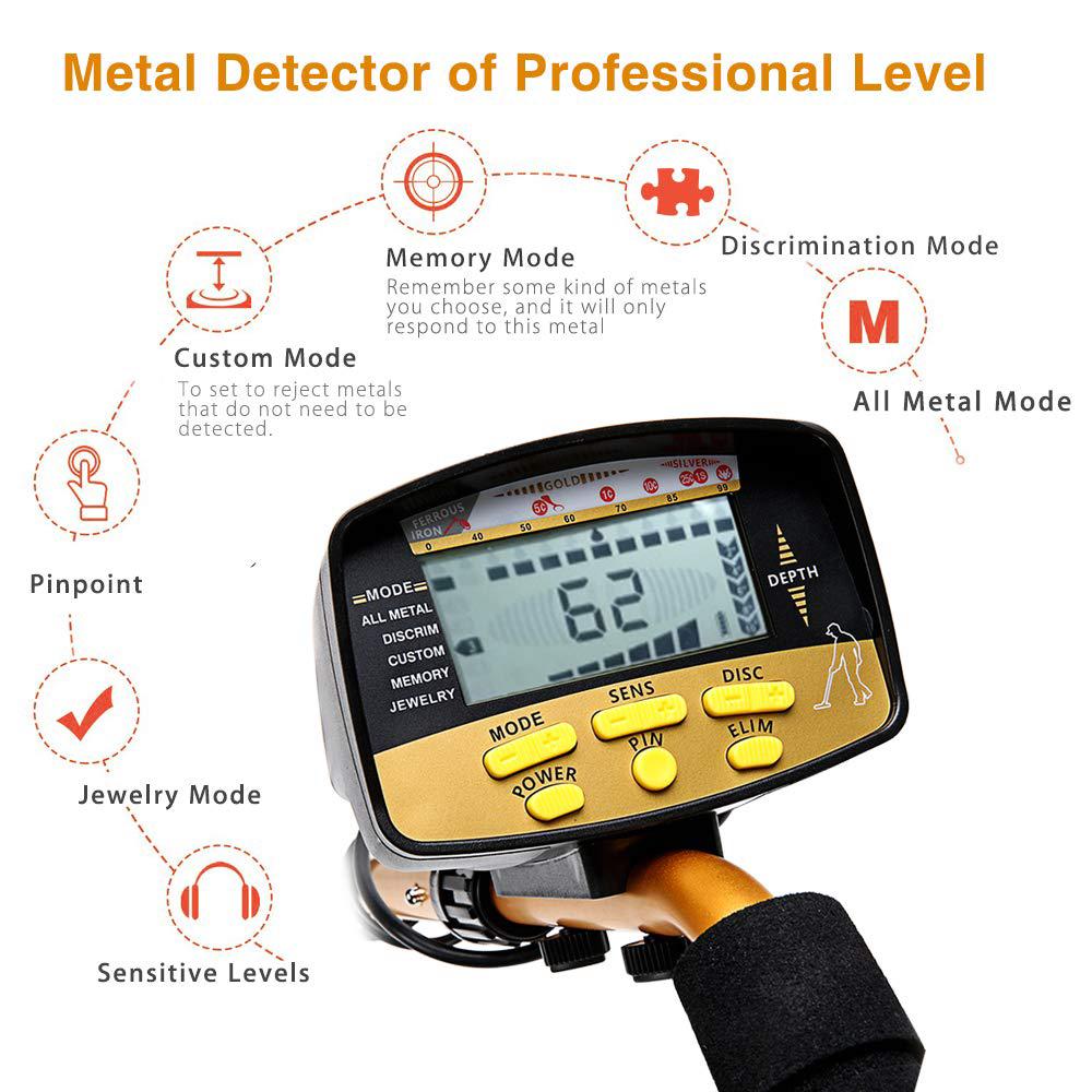 Detector De Metales De Mano Para Joyas De Oro. img #2