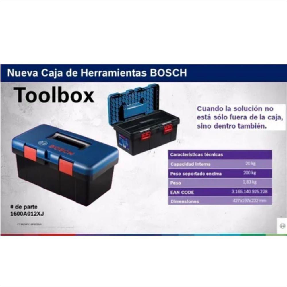 Caja Herramientas Bosch Plastica Tipo Maletin (Tool Box) img #3