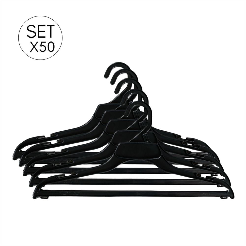Ganchos Para Ropa Set X 50 Unidades img #1