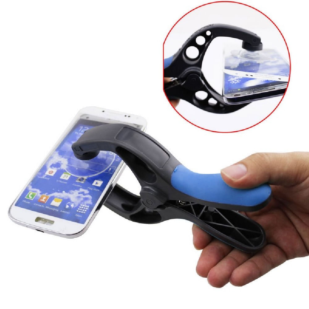 Herramientas Reparacion Pinza Separador Display Celular Azul img #1