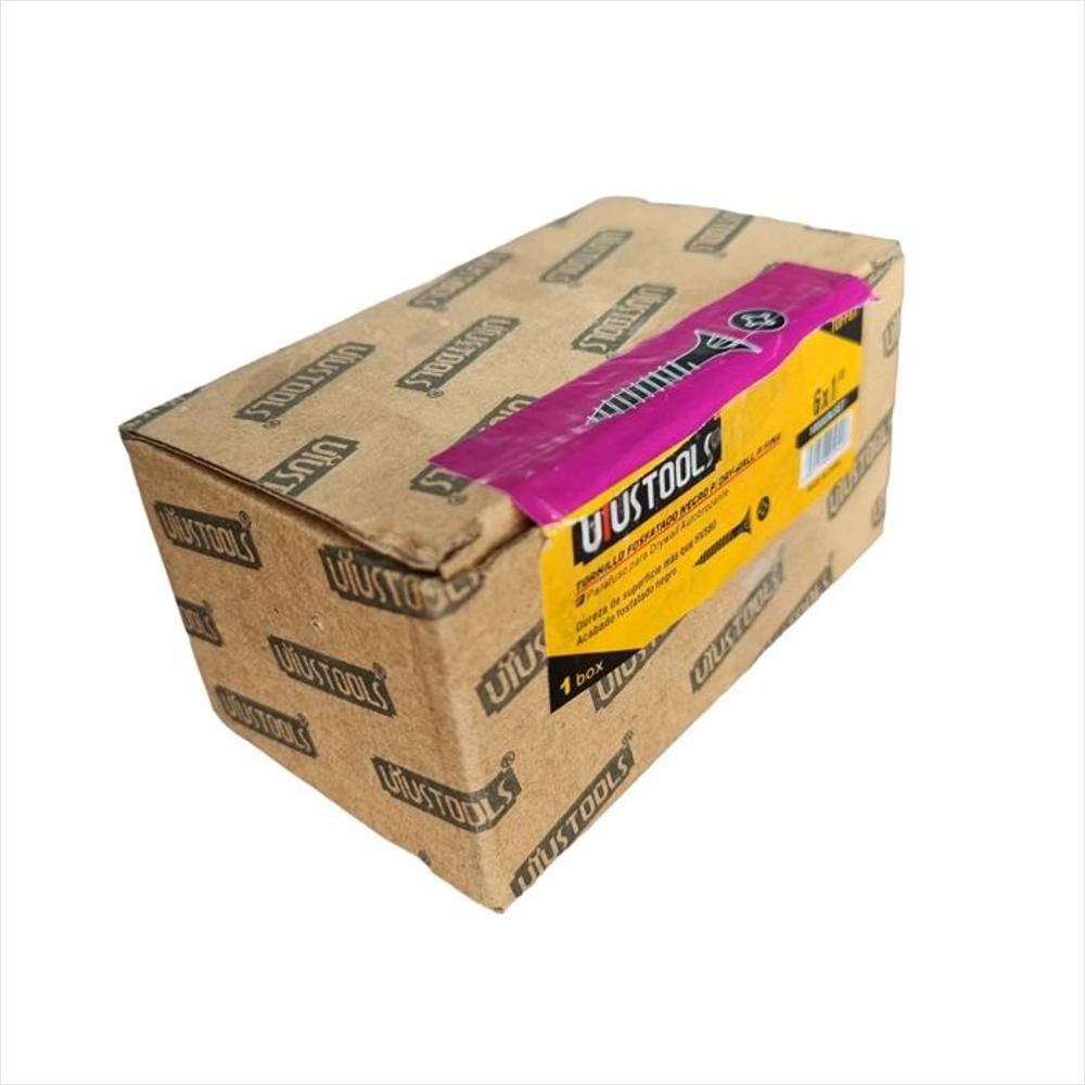 1.000 Tornillos Negros 6'' X 1'' Para Drywall Uyustools img #2