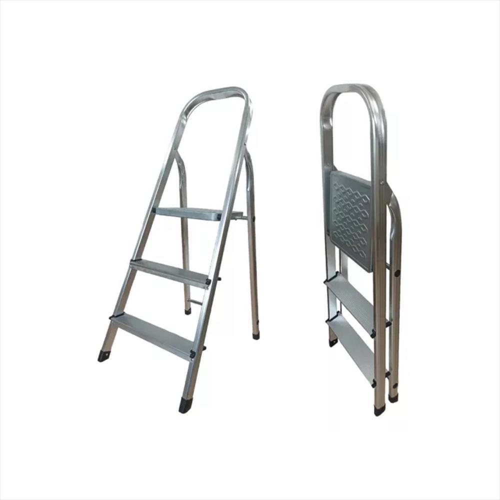 Escalera Tipo Tijera 3 Pasos Portatil De Aluminio img #3