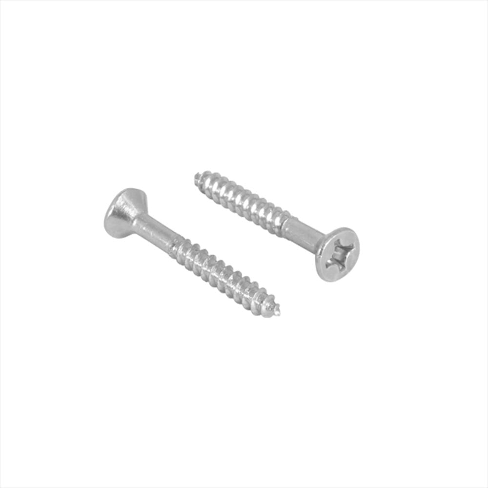 100 Tornillos Para Madera 3/4 Pulgadas #8 Toolcraft Cabeza Cónica img #1