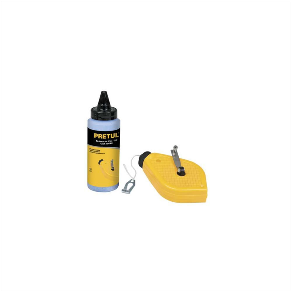 Cimbra Plastica 15 M 50Ft Con Tinta Pretul img #1