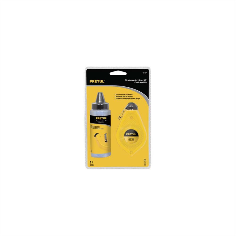 Cimbra Plastica 15 M 50Ft Con Tinta Pretul img #2