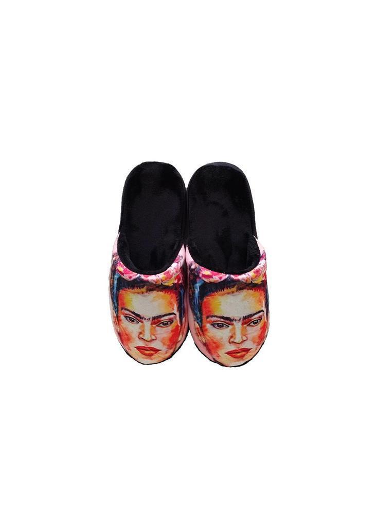 Pantuflas Frida Kahlo Acolchaditas img #1