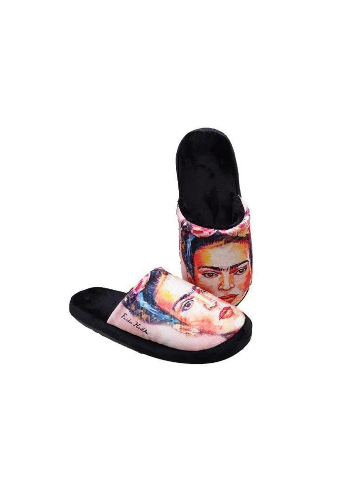 Pantuflas Frida Kahlo Acolchaditas img #2