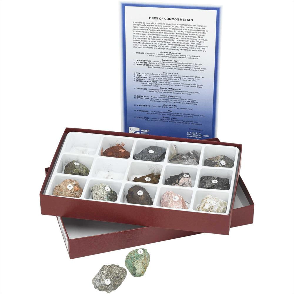 Colección De Minerales De Metales Comunes img #1